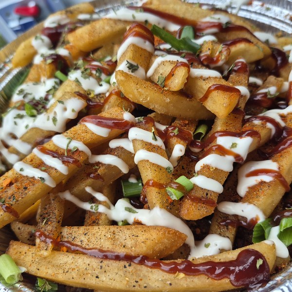 BBQ Ranch Loaded Fries