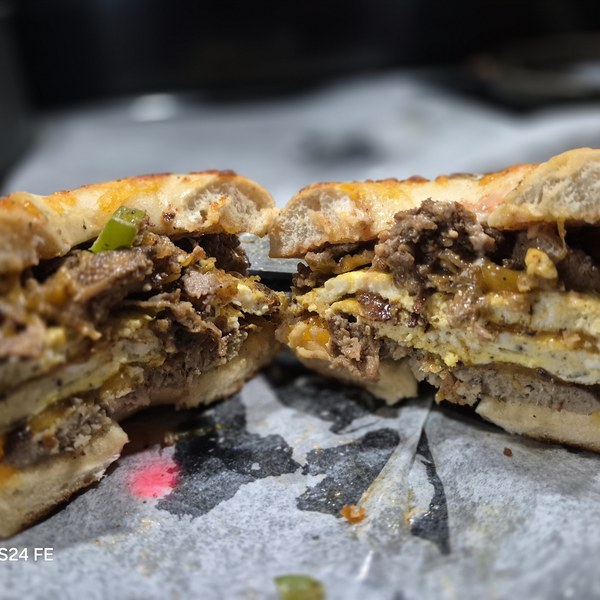 Steak, Egg & Cheese